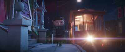 [trolley bell dinging] - Minions: The Rise of Gru