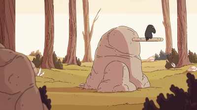 Trolls don't usually come this far
down the mountain. [chuckles] - Hilda
