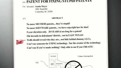 TROLLS SHOULD REVEAL
WHO THEY ARE, - The Patent Scam