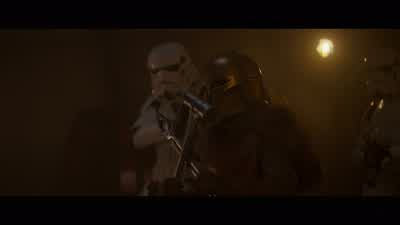 TROOPER: Hey, Mando. - The Mandalorian
