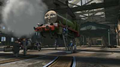 [Troublesome Trucks giggle] - Thomas & Friends: Journey Beyond Sodor
