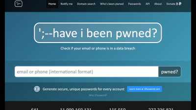 TROY: I run a data breach
notification service - The Ashley Madison Affair