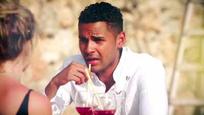 TROY: Sometimes
I talk to you
and I'm thinking, - Love Island