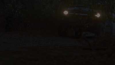 (truck engine running)
(dramatic music) - Wolf Mountain