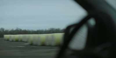 (truck flashes past) - Next Exit