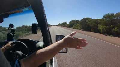 (TRUCK HORN BLARES) - Miriam Margolyes: Australia Unmasked