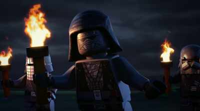 TRUDGEN: Yeah, Kylo. Small. Weak. Scared. - Lego Star Wars Terrifying Tales