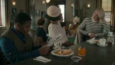 - Trudy and I came - Frankie Drake Mysteries