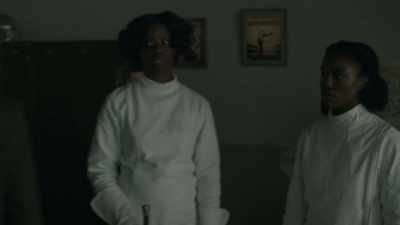 Trudy and I spliced together - Frankie Drake Mysteries