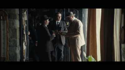 Trudy is saved by her coach, Jabez Wolffe, - Young Woman and the Sea