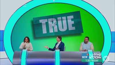..true!
(CHEERING AND APPLAUSE) - Would I Lie to You?