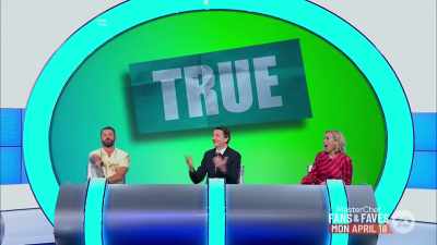 ..true.
(CHIMING) - Would I Lie to You?