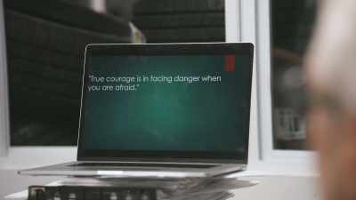 "True courage is in facing danger
when you are afraid." - Tires