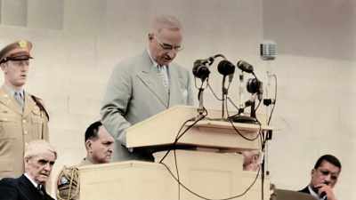 Truman: THERE IS NO JUSTIFIABLE
REASON FOR DISCRIMINATION - America in Color