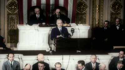 Truman:
WORD HAS JUST BEEN RECEIVED - America in Color
