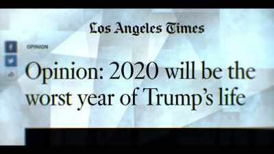 Trump was in trouble.
What he needed was a distraction, - Death to 2020