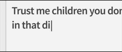 Trust me, children, - The Anarchists