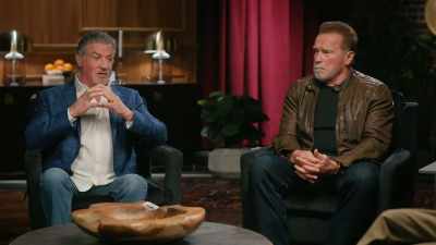 Trust me,
do not think for a second
we're not hypersensitive, - Arnold & Sly: Rivals, Friends, Icons