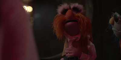 - Trust me. Go talk to him.
- Talk? - The Muppets Mayhem