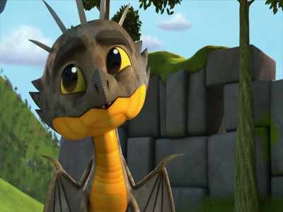 Trust me, Haggis is great.
Way better to imprint on. - Dragons: Rescue Riders