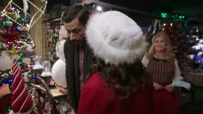 Trust me. It wasn't as
romantic as you might think. - Cloudy with a Chance of Christmas