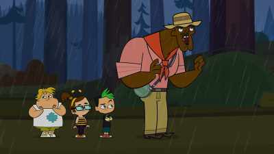 - Trust me!
(Lightning strikes) - Total DramaRama
