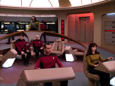 - Try activating the integrity field.
- Yes, sir. - Star Trek: The Next Generation