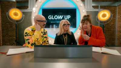 Try to bleed as much as you could,
take that eye bit out, - Glow Up: Britain's Next Make-Up Star