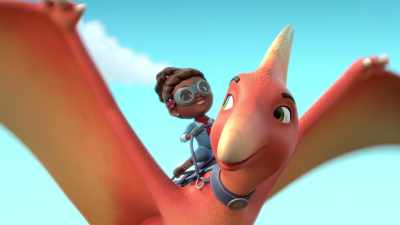 Try and catch us if you can! - Dino Ranch