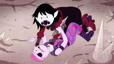 Try it, dweeb.
[ Grunts ] - Adventure Time: Fionna & Cake