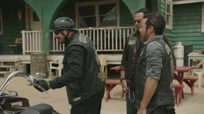 Try to keep Galindo's
head in the game. - Mayans M.C.