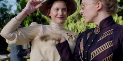Try not to perspire, ladies. - Picnic at Hanging Rock