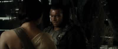 -Try not to enjoy this so much. - Clash of the Titans