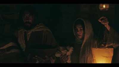 Try to see if you can find a
spot to sit on this blanket - Christmas with The Chosen: Holy Night