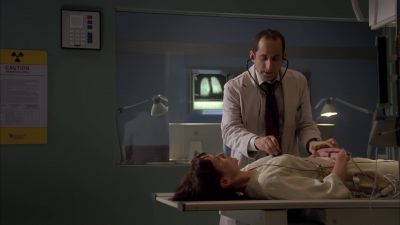 Try to take deep breaths. I'm
gonna try to slow your heart down. - House