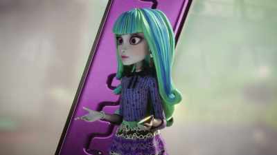 Trying to come up
with a new dream for Clawdeen. - Monster High: Electrified