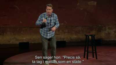 Trying to forge a mind-body connection." - Mike Birbiglia: Thank God for Jokes