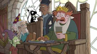 Trying to get me to drink this water
like I'm some kinda idiot. - Disenchantment
