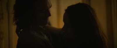 Trying to sniff my hair?
What are you doing? - The Glass Castle