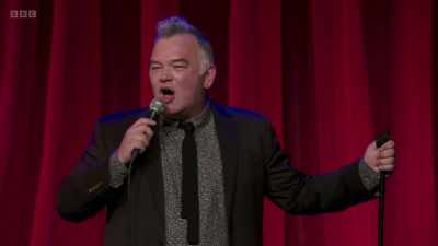 Trying to...
Trying to broaden my range. - Stewart Lee: Tornado