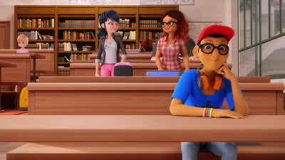 Tu es assise à ma place. - Miraculous: Tales of Ladybug & Cat Noir