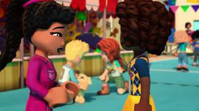 Tu t'es vraiment bien
débrouillée, cette semaine. - Lego Friends: The Next Chapter: New Beginnings