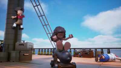 - Tuba-boom attack!
- [grunts] - LEGO Disney Princess: The Castle Quest