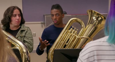 Tuba. Come on, tuba, get it together. - One True Loves