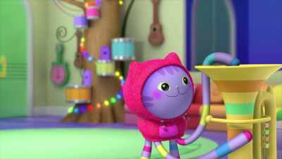 [tuba squeaks] - Gabby's Dollhouse