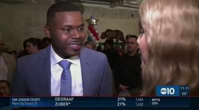 Tubbs:
Almost every interview
or conversation I have - Stockton on My Mind