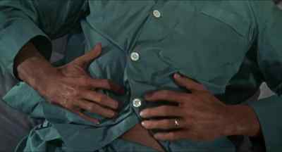 Tummy feeling crummy? You bet it does. - Send Me No Flowers