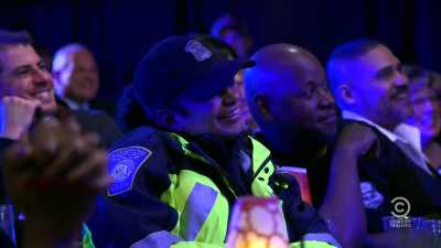 Turn my body camera on
just in case anything happens. - Jeff Ross Roasts Cops