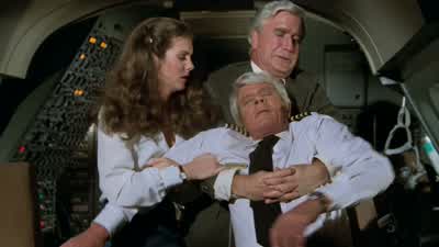 Turn on automatic pilot. - Airplane!