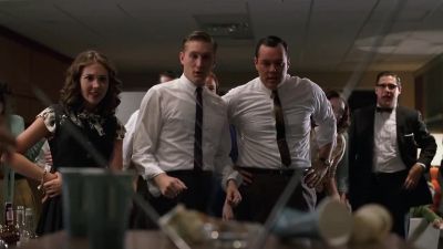 Turn the music down. - Mad Men